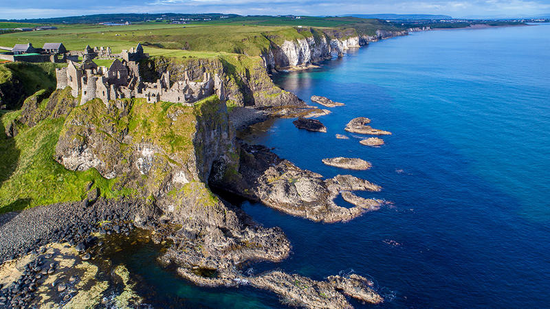 Küste bei Dunluce | NIR10100