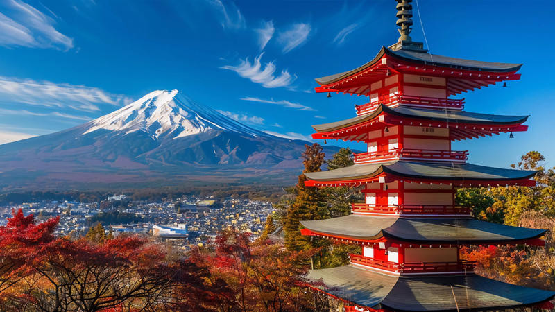 Tokio Skyline mit Mount Fuji | TYO10900